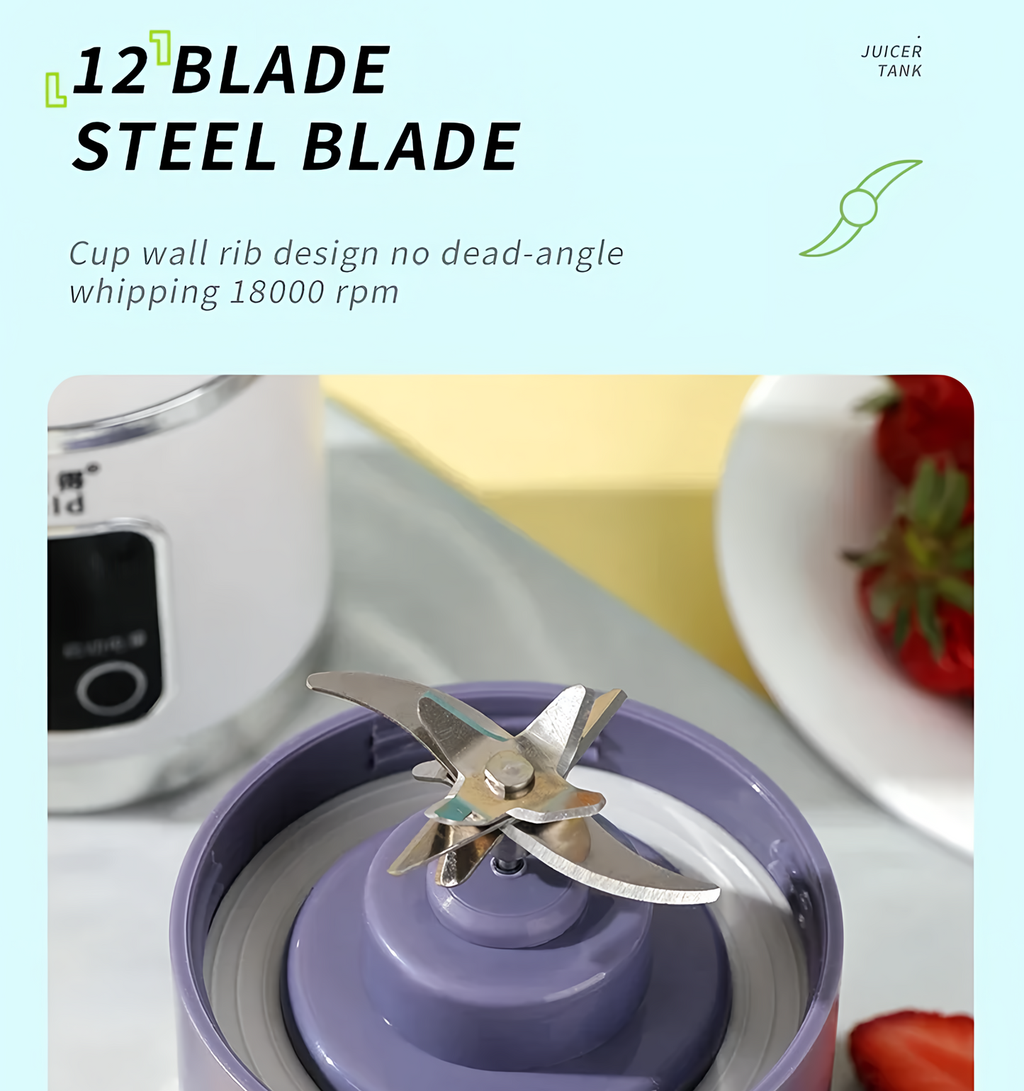 10 Blade Portable Blender