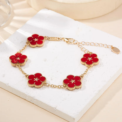 Clover Charm Bracelet