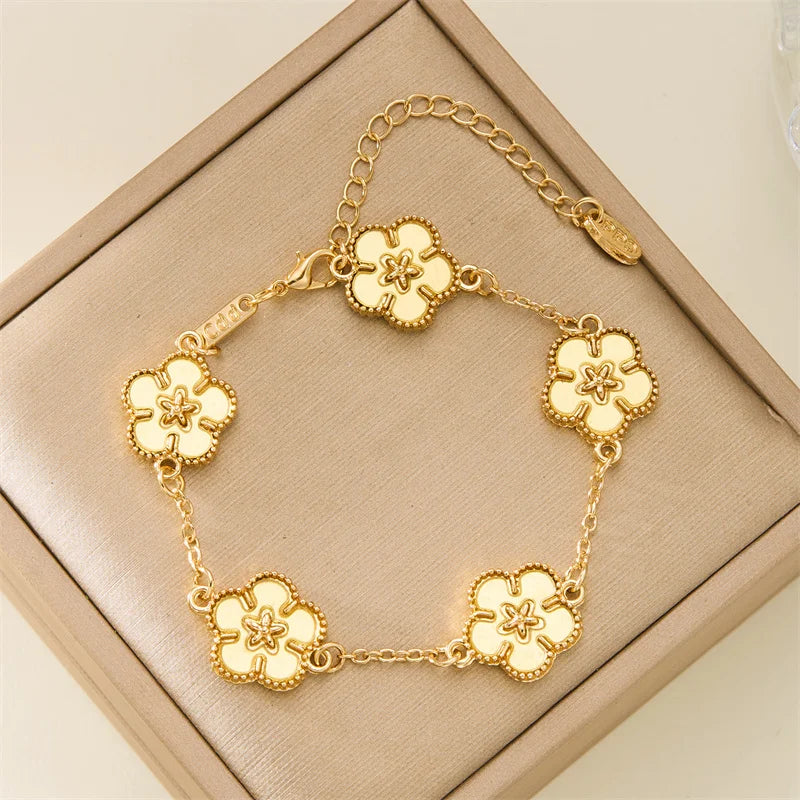 Clover Charm Bracelet