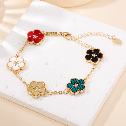 Clover Charm Bracelet